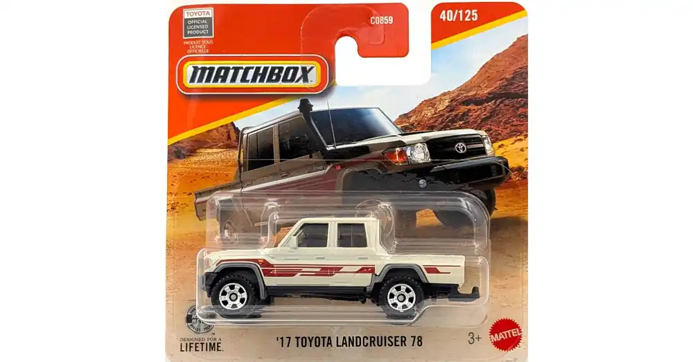 Gyors szállítás Toyota Land Cruiser 78 vaj Matchbox B