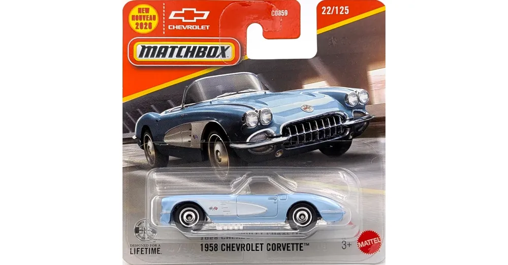 Exkluzív ajánlat Chevrolet Corvette 1958 Matchbox B
