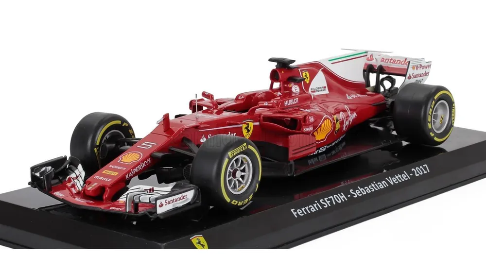 Kiárusítás Ferrari SF70H Sebastian Vettel 2017 1 24