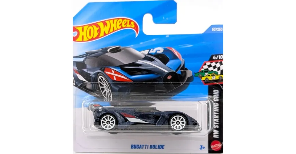 Szezonális akció Bugatti Bolide Hot Wheels kisautó