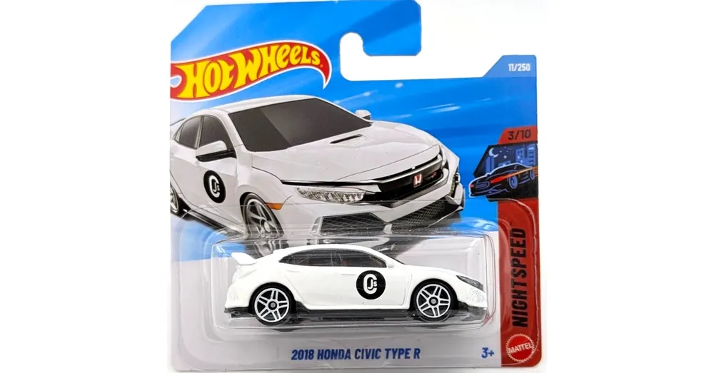 Kedvezményes ár Honda Civic Type R 2018 Hot Wheels autó