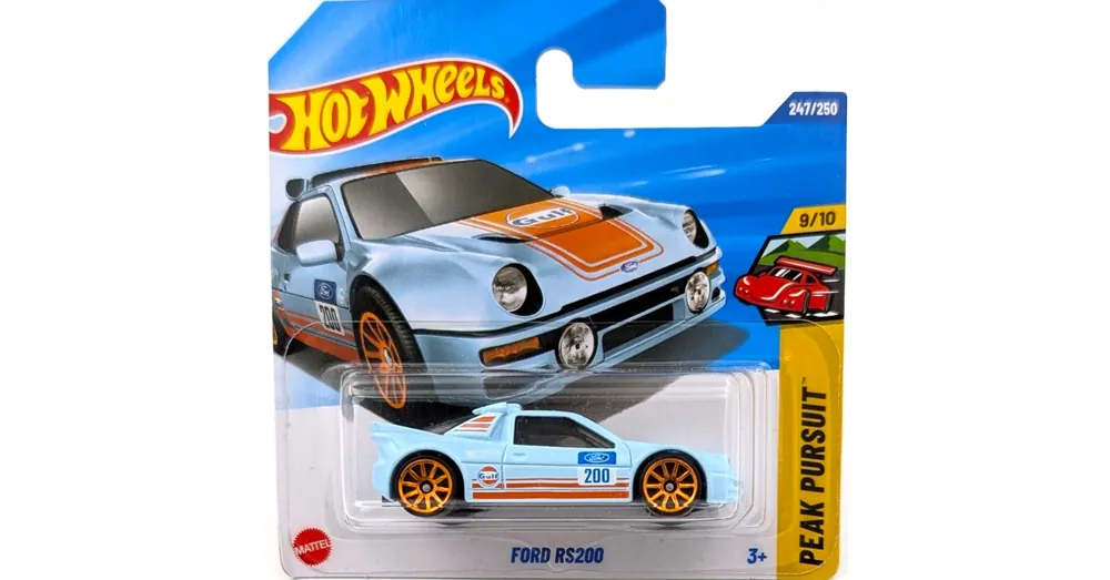 Utolsó esély Ford RS200 Hot Wheels Kisautó
