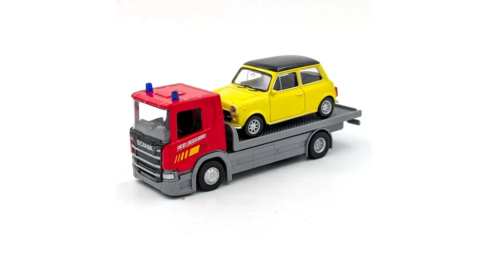 Scania P320 Auto Trailer + Mini Morris Legjobb ár