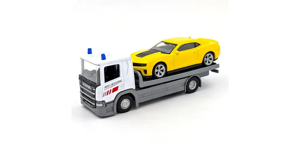 Scania P320 Auto Trailer + Camaro ZL1 Biztonságos fizetés