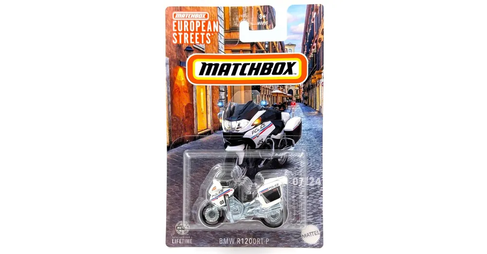 BMW R1200RT-P rendőr Matchbox European Expressz szállítás