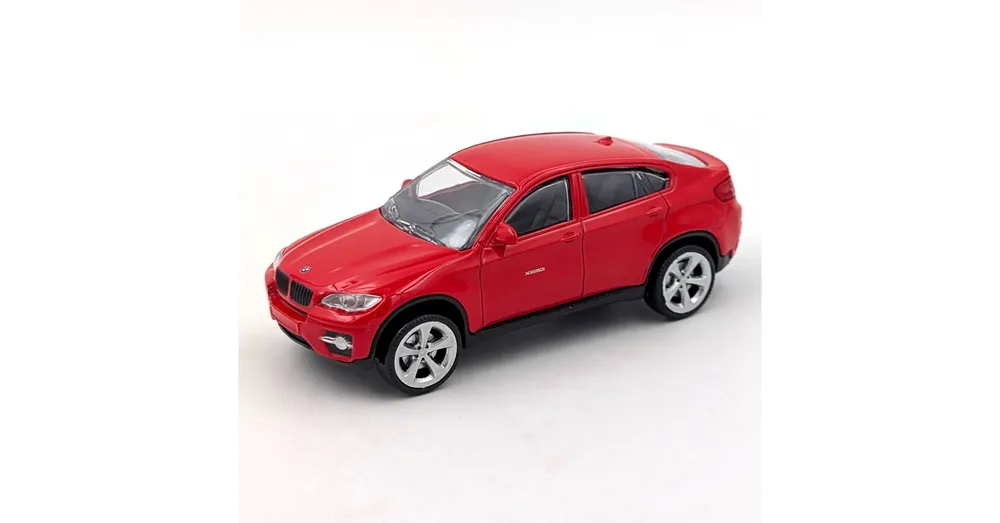 BMW X6 1 43 piros modellautó Rastar Gyors kiszállítás