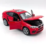 Különleges ajánlat BMW X6M 1 24 piros modellautó Rastar