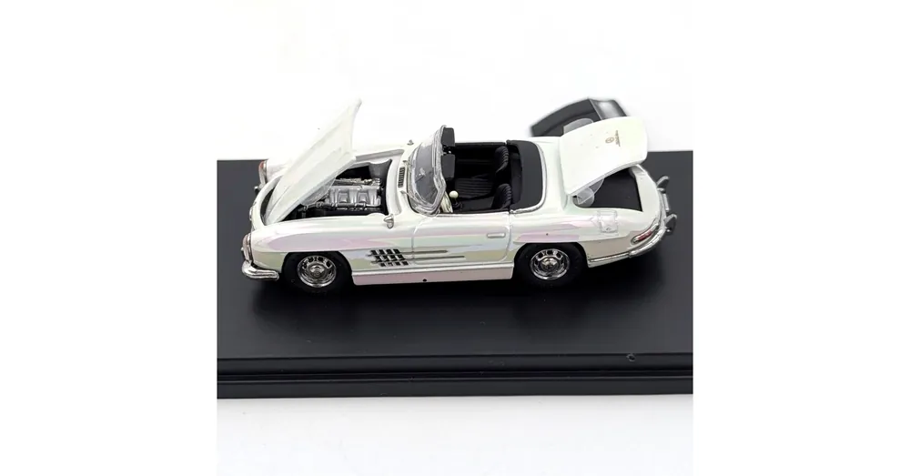 Mercedes Benz 300SL Roadster 1 64 fehér Újdonság