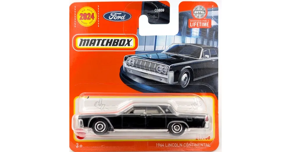 Lincoln Continental fekete Matchbox B Vedd meg most
