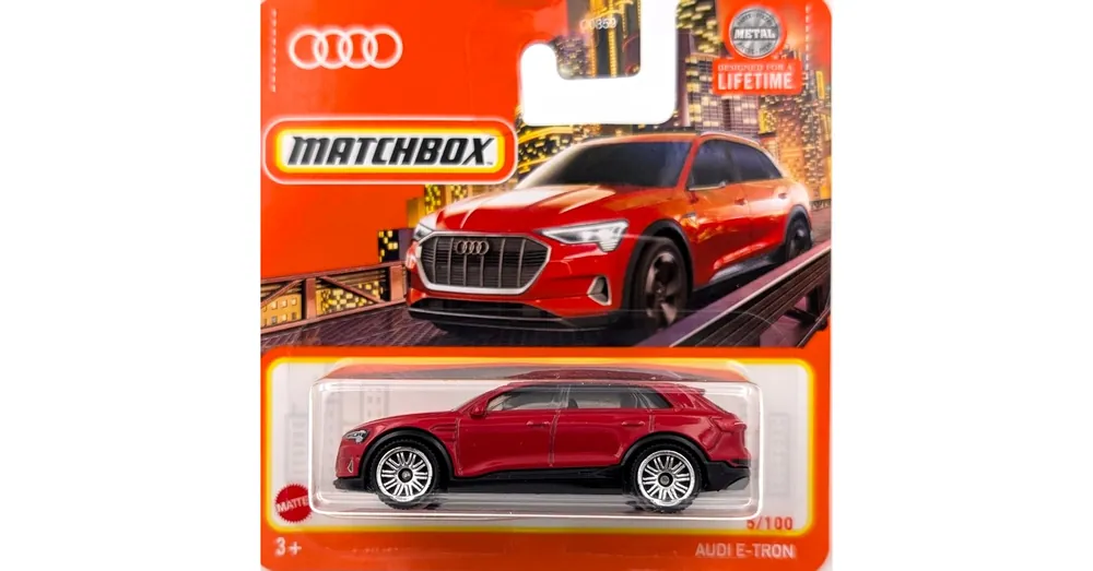 Audi E-Tron 1 64 piros Matchbox B Expressz szállítás