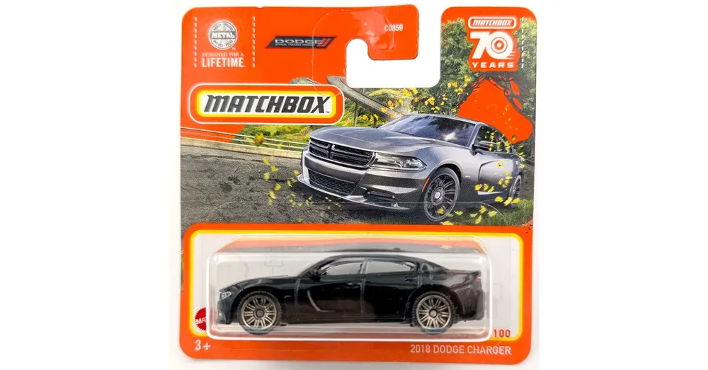 Ne maradj le Dodge Charger 2018 Matchbox fekete B