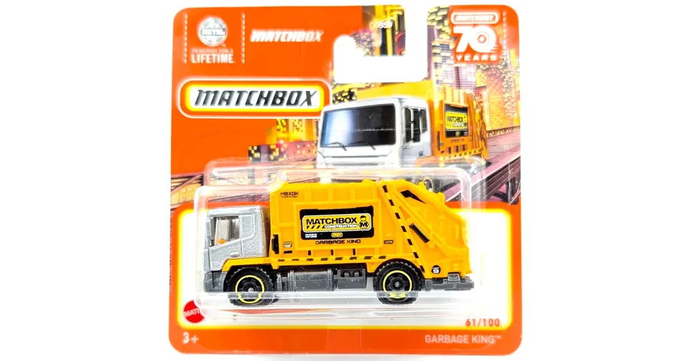 Garbage King (Kukásautó) 1 64 Matchbox B Olcsóbb