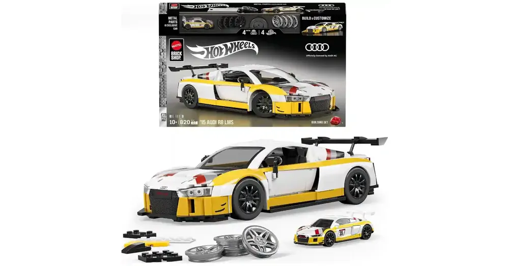 Hot Wheels építő szett Audi R8 LMS 2015 Vedd meg online