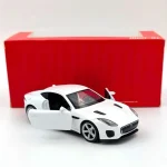 Jaguár F-type fehér 1 36 Tayumo kisautó Expressz szállítás