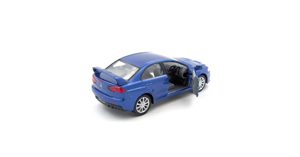 Mitsubishi Lancer Evolution X 2008 kék Akció