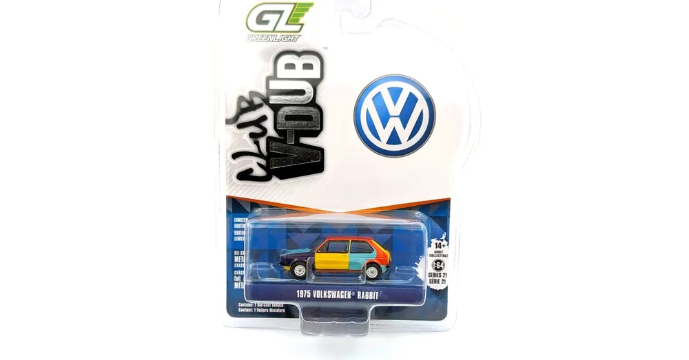 Végkiárusítás Volkswagen Rabbit Harlequin 1975 1 64