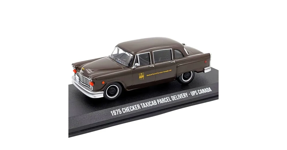 Expressz szállítás Chevrolet Checker UPS 1 43 Greenlight