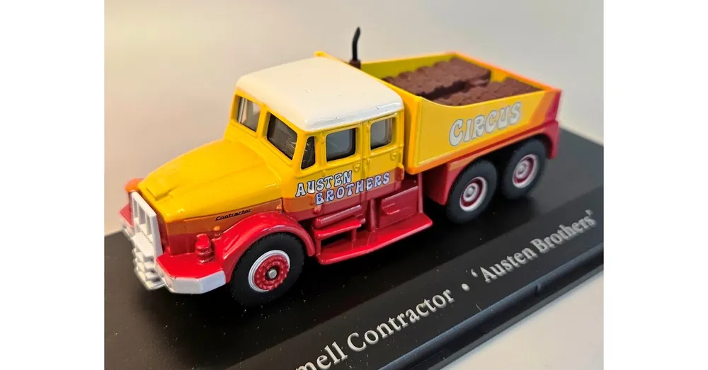 Scammell cirkuszi teherautó 1 76 Atlas Csak ma