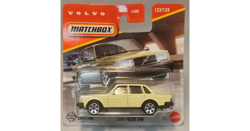Volvo 240 1986 Matchbox modell vaj B Legjobb ár