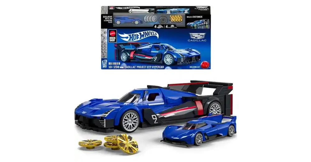 Hot Wheels építő szett Cadillac Project Utolsó esély