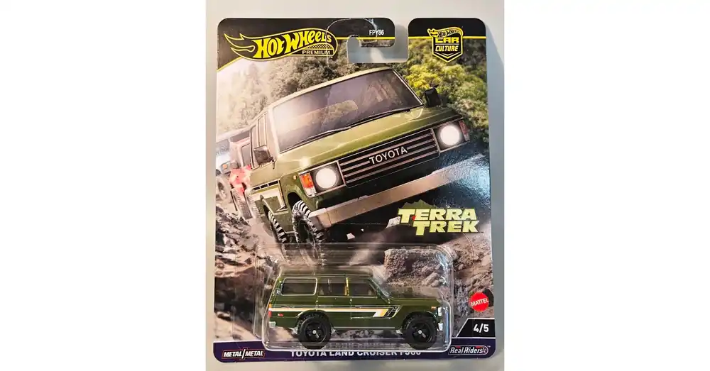 Toyota Cruiser FJ60 Hot Wheels Car Cultu Vedd meg online