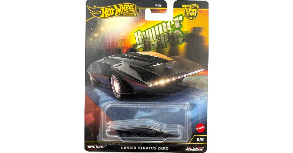 Lancia Stratos fekete Hot Wheels Car.C. Csak ma