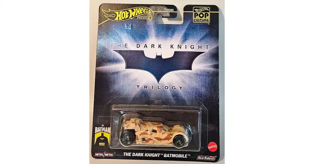 Újdonság Batmobile Hot Wheels Pop Culture