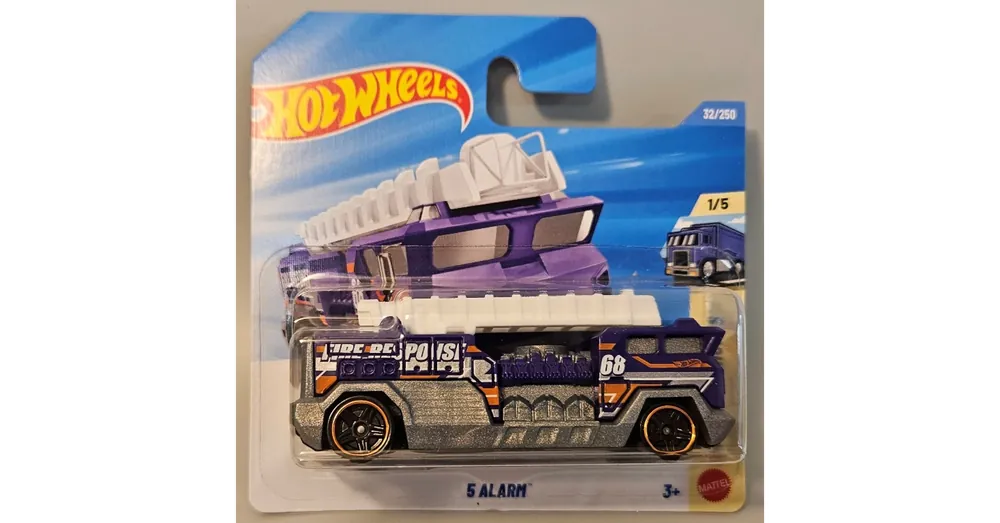 5 Alarm lila Hot Wheels 1 64 Vedd meg most