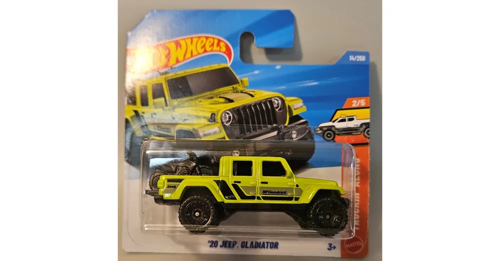 Legjobb ár ‘20 Jeep Gladiator zöld Hot Wheels 1 64