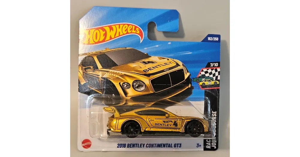Újdonság Bentley Continental GT3 2018 Hot Wheels