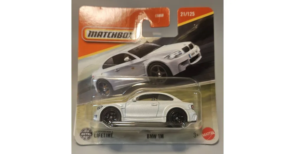 BMW 1M Matchbox modellautó fehér B Olcsó