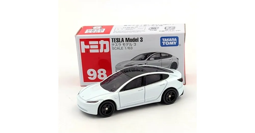 Tesla Model 3 1 64 Tomica modell 98 Outlet