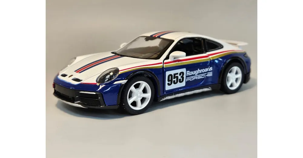 Porsche 911 Rally 953 fehér Kinsmart Olcsó