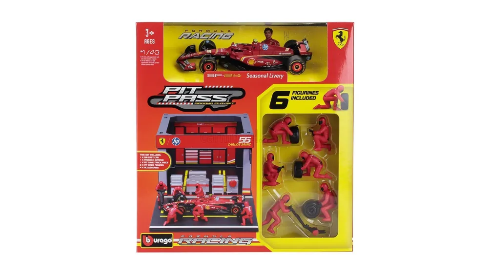 F1 boxutca diorama Carlos Sainz 1 43 Prémium