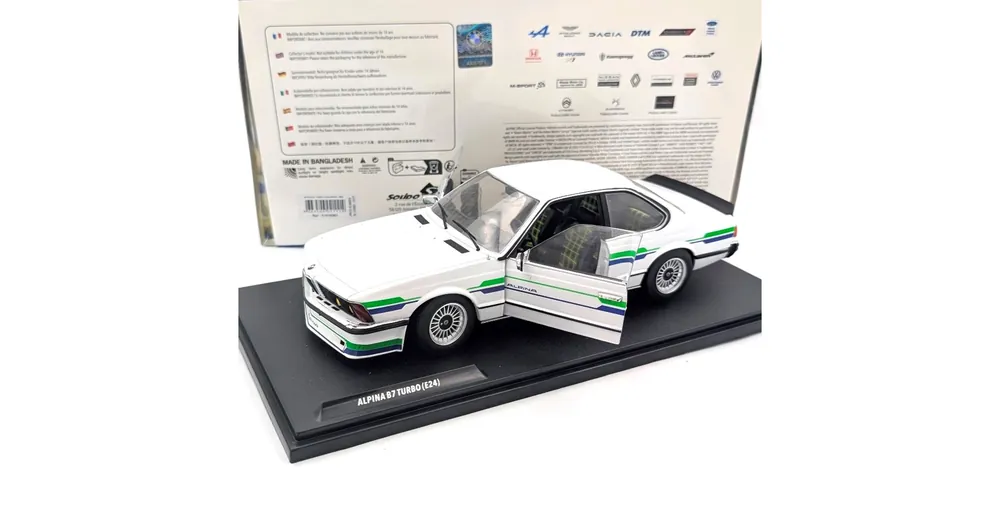 BMW Alpina B7 Turbo fehér 1984 1 18 Árcsökkenés