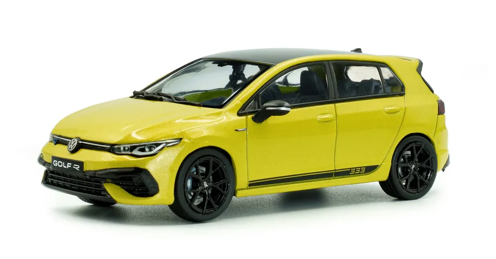 Volkswagen Golf R 333 2023 sárga 1 43 Legnépszerűbb