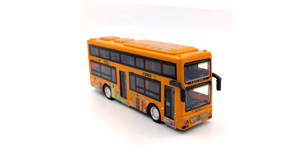 Kedvezményes ár Városnéző emeletes busz hang-fény sárga