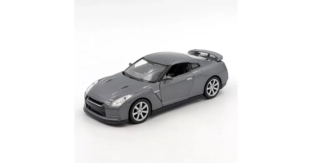 Árcsökkenés Nissan GT-R (R35) Welly modell szürke