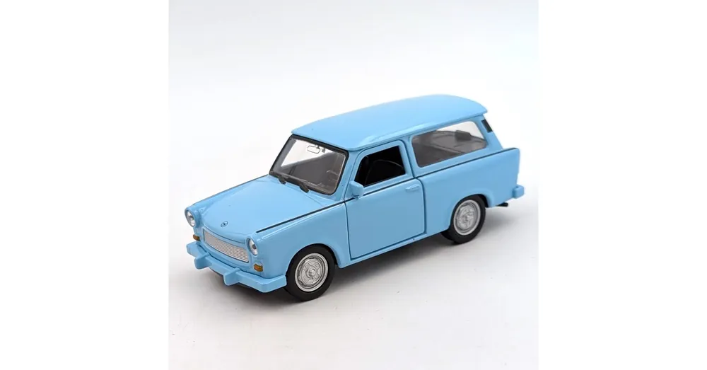 Alacsony ár Trabant P601 kombi Welly modellautó kék