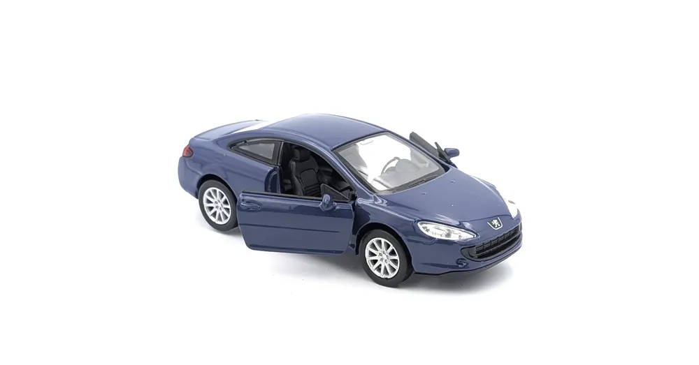Peugeot 407 Coupe Welly modellautó kék Olcsóbb