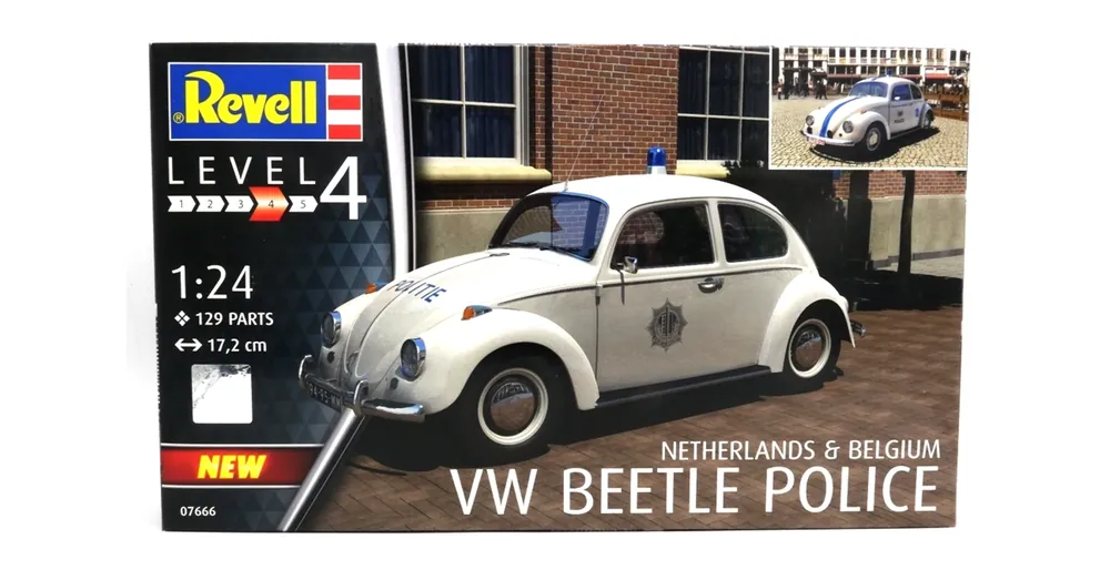 Revell 07666-Volkswagen Beetle Police Biztonságos vásárlás