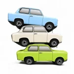 Plüss Trabant 601 Olcsóbb