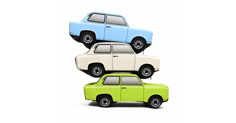 Plüss Trabant 601 Olcsóbb