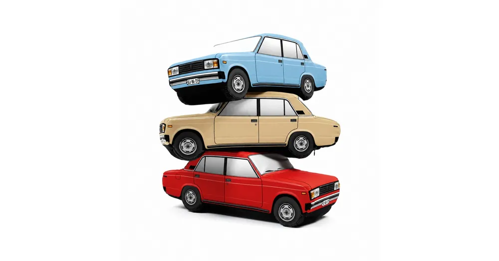 Plüss Lada 2105 Csak ma