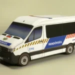 Akciós ár Plüss Mercedes Sprinter 2020 rendőr