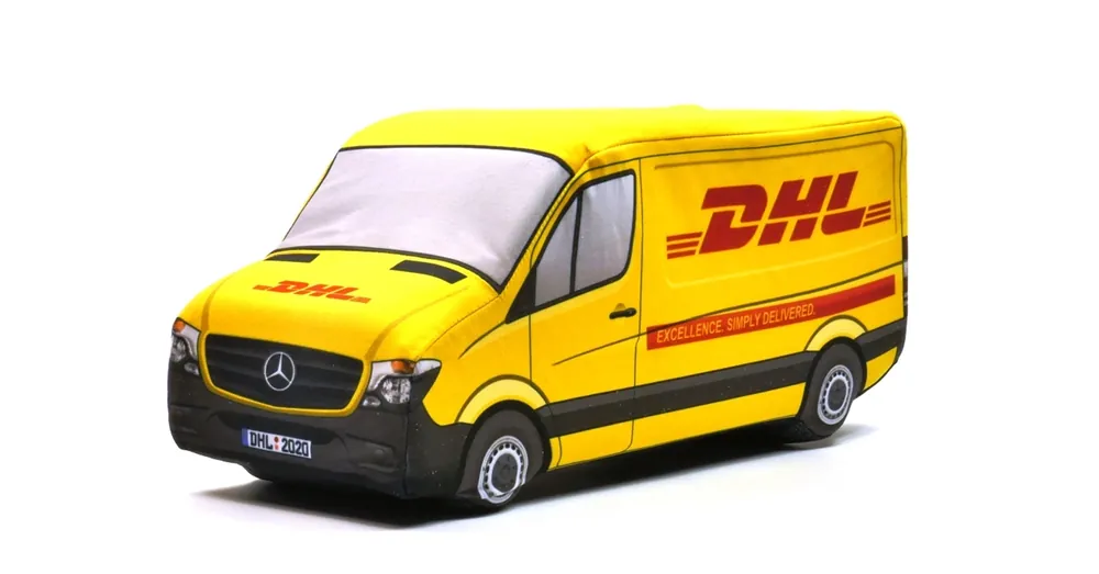 Plüss Mercedes-Benz Sprinter DHL Gyors kiszállítás