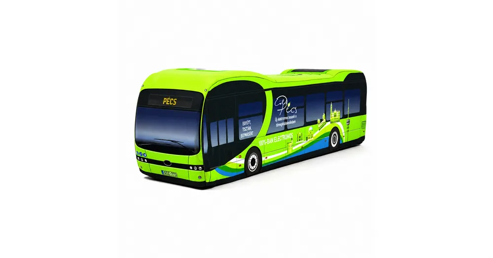 Alacsony ár Plüss BYD K9U Elektromos Busz (Pécsi)