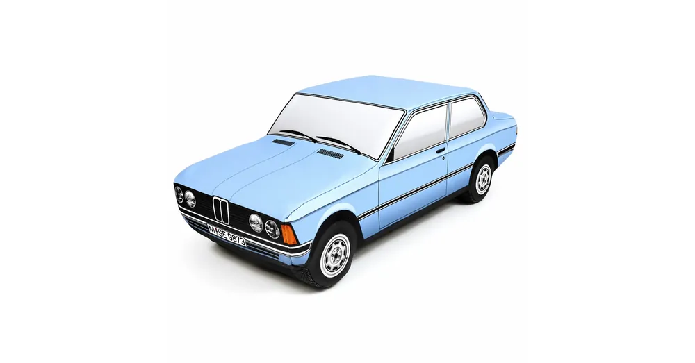 Különleges ajánlat Plüss BMW E21 "Duplalámpás"