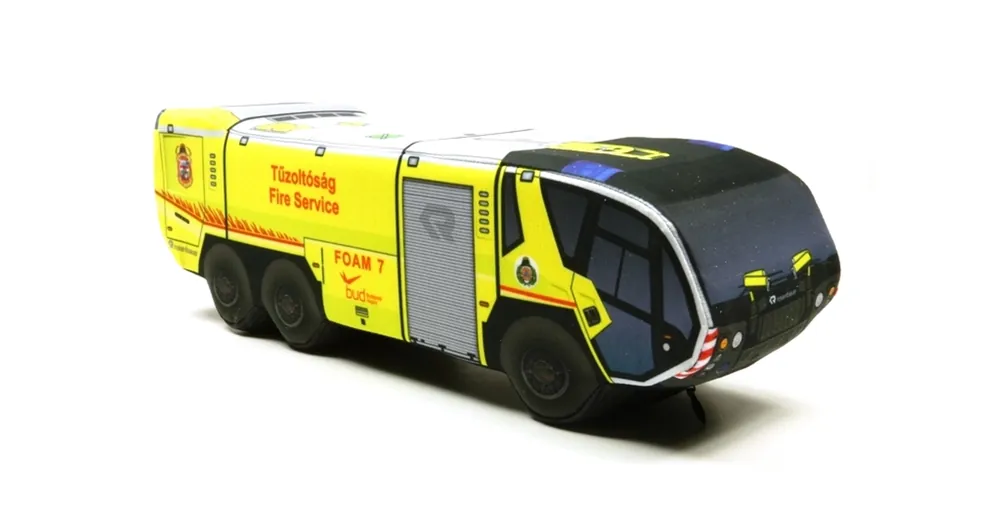 Prémium Plüss Rosenbauer Panther Tűzoltó Sárga