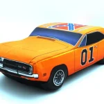 Alacsony ár Plüss Dodge Charger Hazzard M.Lord Kicsi